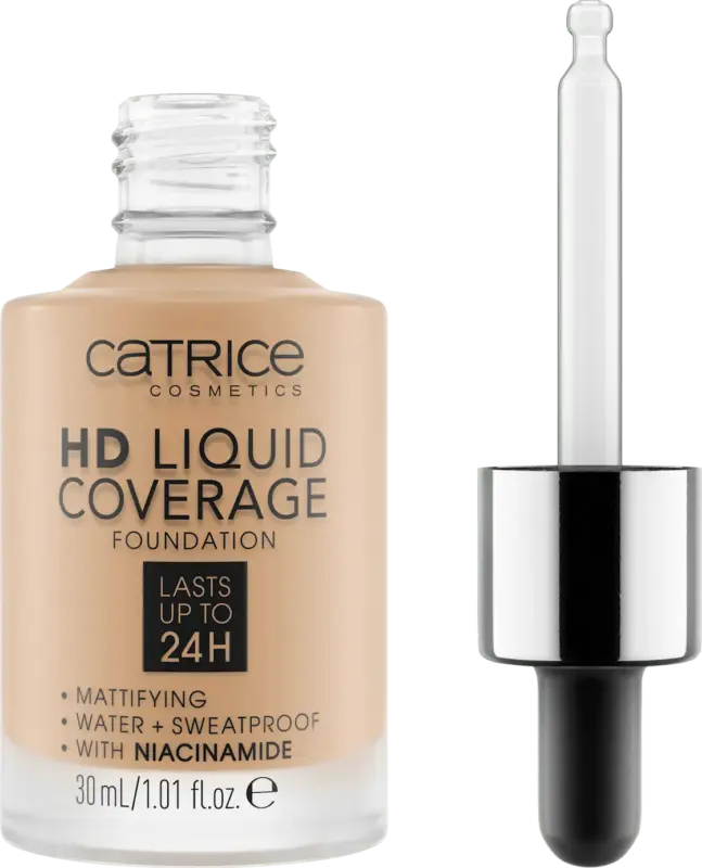 CATRICE Foundation HD Liquid Coverage 032 Nude Beige