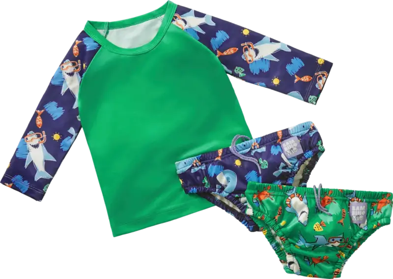 Bambino Mio Schwimm-Set gr&uuml;n 1-2 Jahre