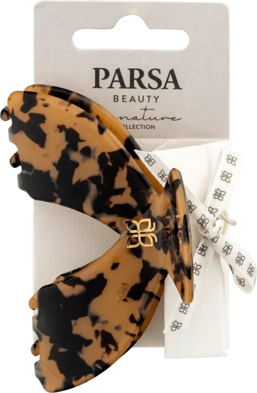 PARSA BEAUTY Haarklammer in Schildpatt-Optik
