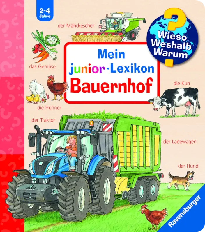 Ravensburger Kinderbuch Mein Junior-Lexikon Bauernhof