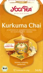 YOGI TEA Gew&uuml;rztee Bio Kurkuma Chai