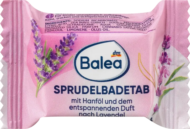 Balea Sprudelbadetab sortiert