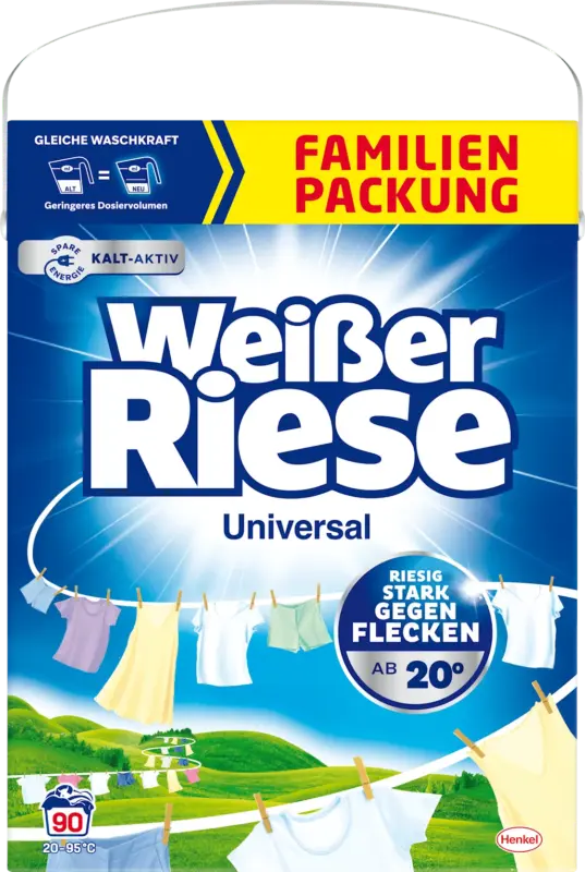 Wei&szlig;er Riese Universalwaschmittel Pulver