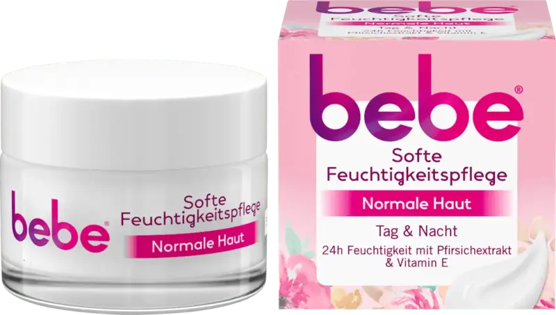 bebe Feuchtigkeitscreme mit Pfirsichextrakt