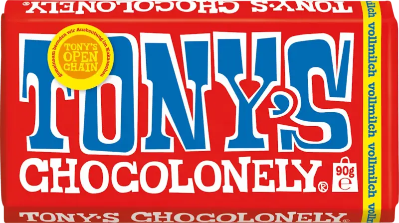 TONY'S CHOCOLONELY Schokolade Vollmilch