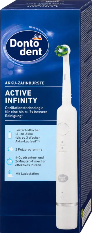 Dontodent Elektrische Zahnb&uuml;rste Active Infinity