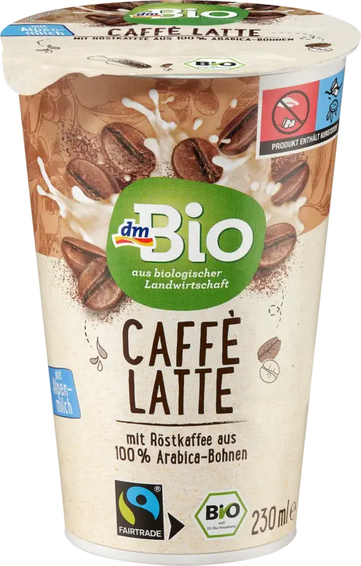 dmBio Trinkfertiger Kaffee Caff&egrave; Latte