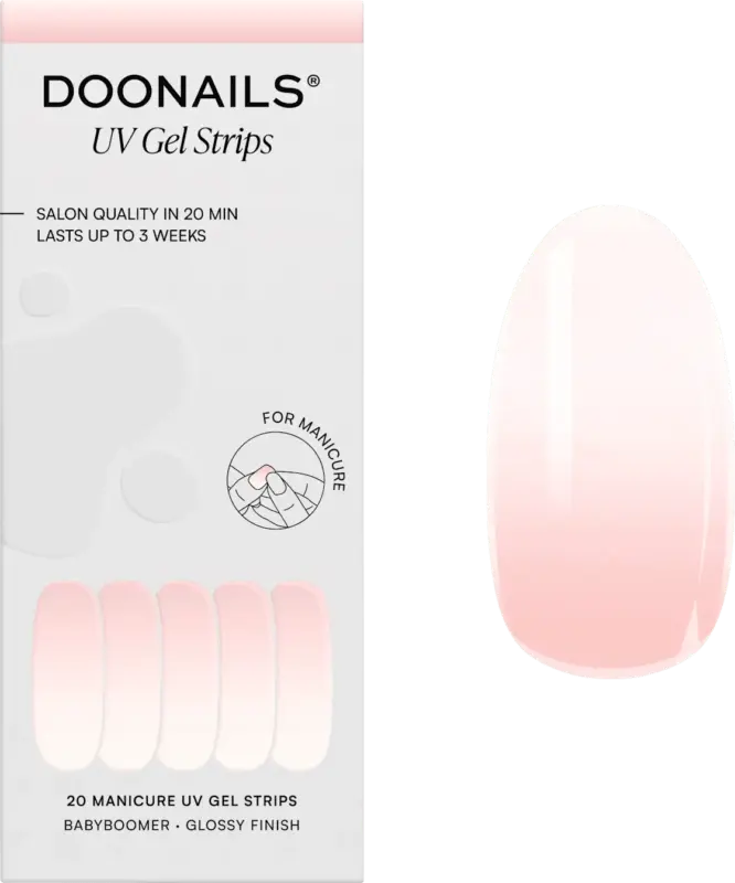 Doonails UV Nagelfolien Babyboomer