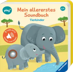 Ravensburger Kinderbuch Mein allererstes Soundbuch play+ Tierkinder