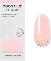 Doonails UV Nagelfolien Gold Glitter Ombre