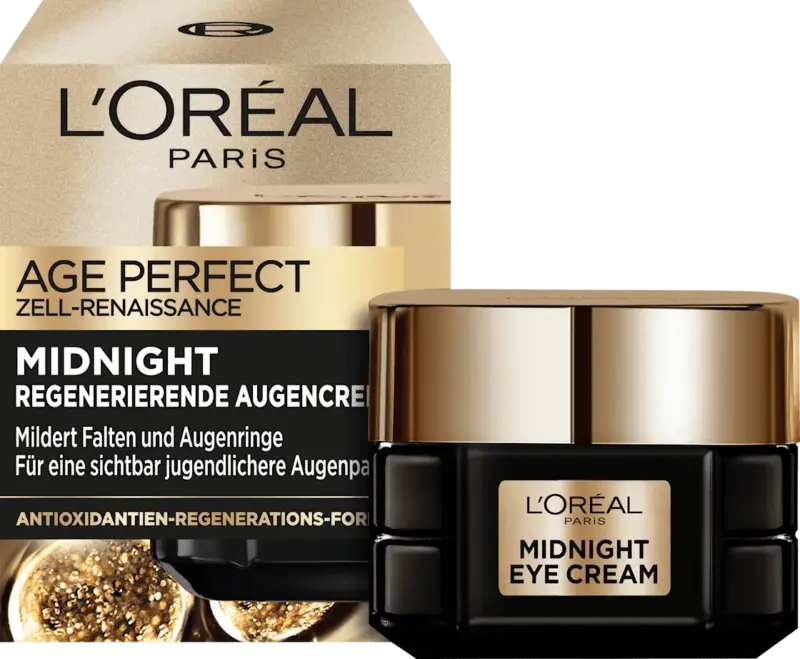 L'OR&Eacute;AL PARiS Augencreme Age Perfect Midnight Renaissance