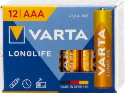 Varta Batterien AAA Cube Longlife Alkaline