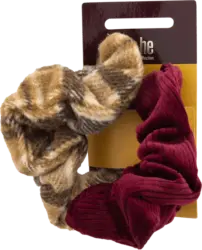 s-he stylecollection Scrunchies kariert und rot