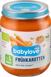 babylove Gem&uuml;se Fr&uuml;hkarotten ab dem 5. Monat