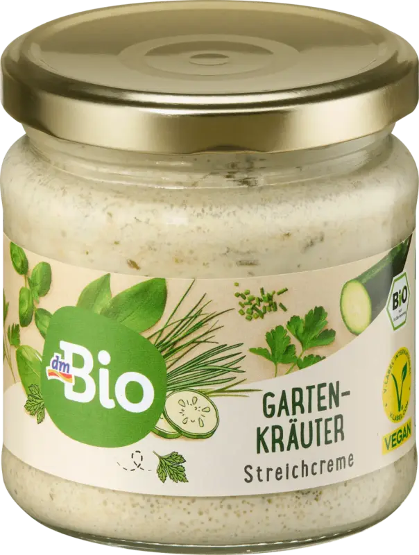 dmBio Brotaufstrich Gartenkr&auml;uter