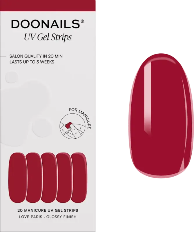 Doonails UV Nagelfolien Love Paris