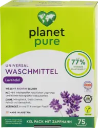 planet pure Universalwaschmittel Fl&uuml;ssig Lavendel