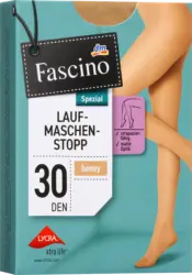 Fascino Strumpfhose Laufmaschenstopp honey 30 DEN, Gr. 38/40