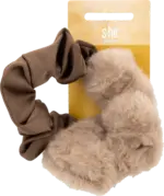 dm drogerie markt s-he stylecollection Scrunchies beige Teddy
