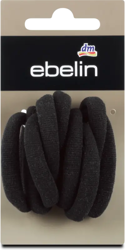 ebelin Haargummi schwarz