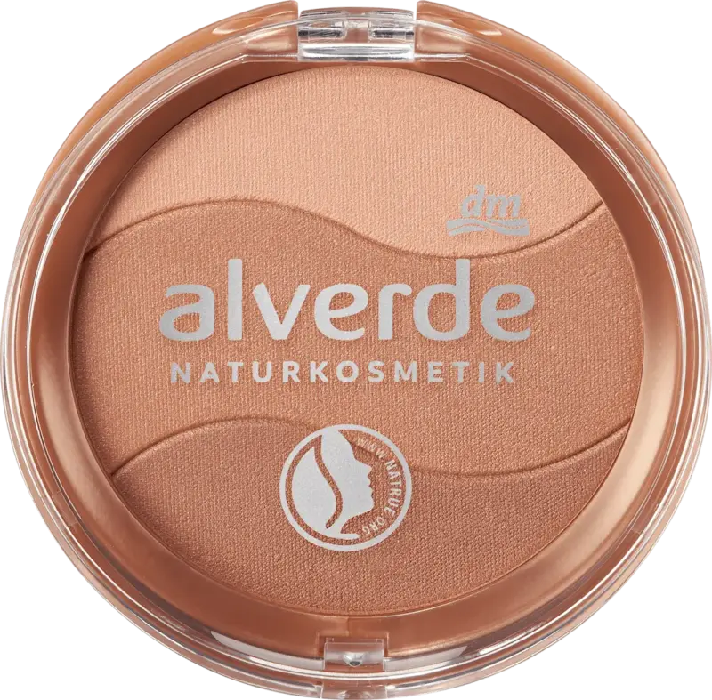 alverde NATURKOSMETIK Bronzing Puder Trio