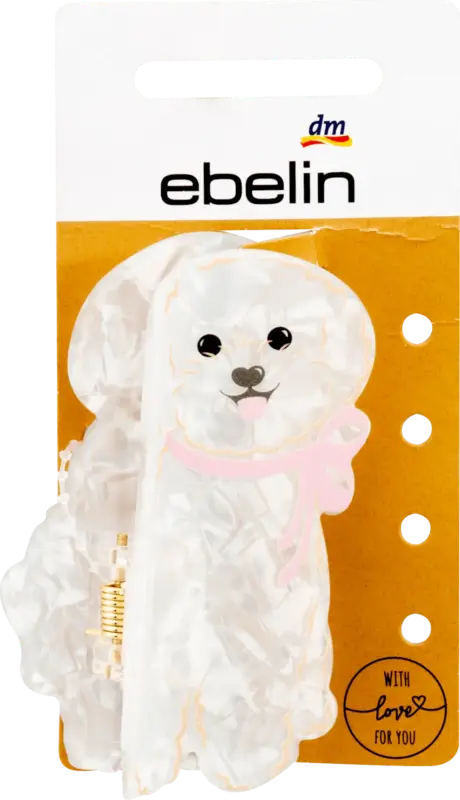 ebelin Haarklammer Pudel