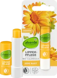 alverde NATURKOSMETIK Lippenpflege Bio-Calendula