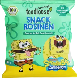 foodloose Kindersnack Rosinen Saurer Apfel-Geschmack ab 3 Jahren