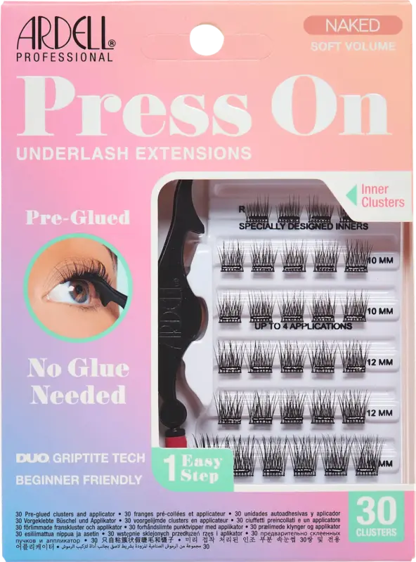 ARDELL K&uuml;nstliche Wimpern Set Naked Press On Soft Volume