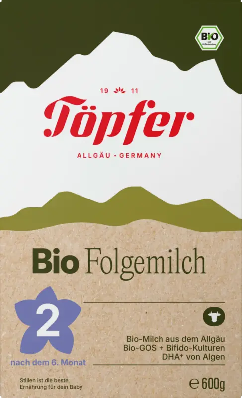 T&ouml;pfer Folgemilch 2 nach dem 6. Monat