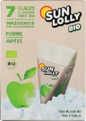 SUN LOLLY Erfrischungsgetr&auml;nk Wassereis Apfel