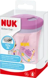 NUK Strohhalmbecher Action Cup 12+ Monate 230 ml sortiert
