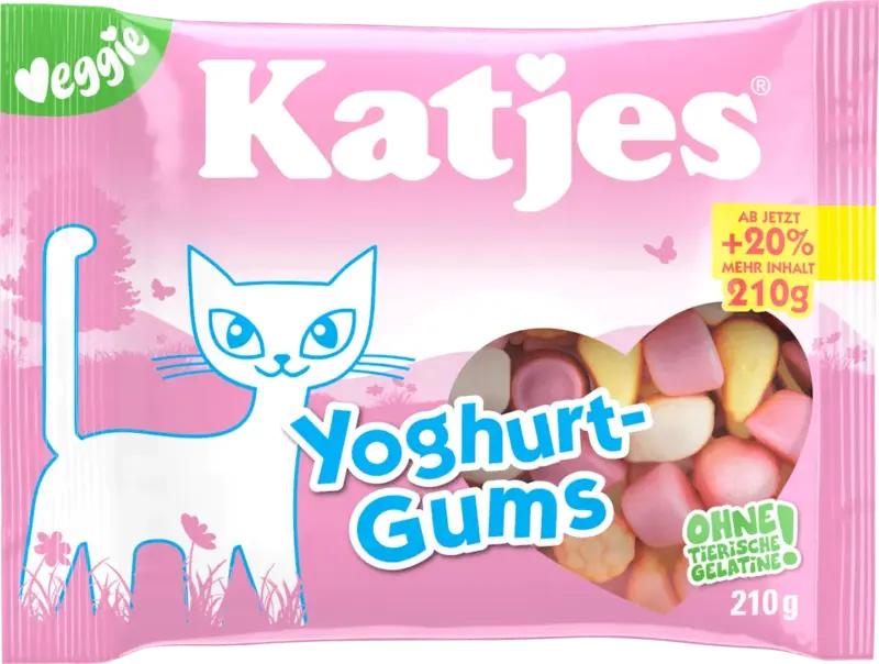Katjes Fruchtgummi Yoghurt-Gums