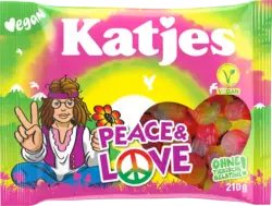 Katjes Fruchtgummi Peace & Love
