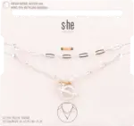 dm drogerie markt s-he stylecollection Halsketten-Set silber