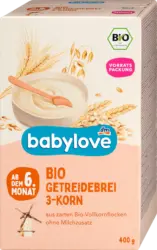 babylove Bio Getreidebrei 3-Korn