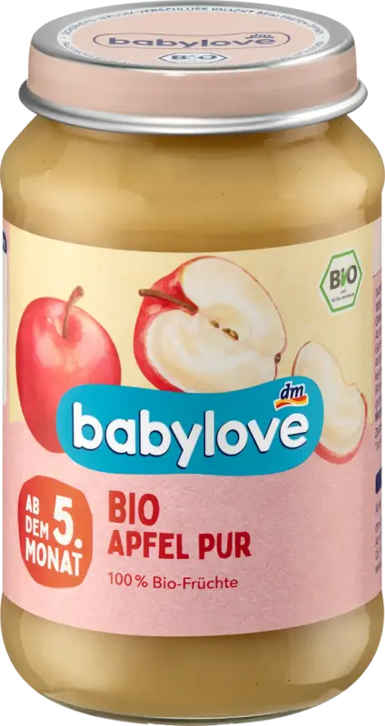 babylove Fr&uuml;chte Apfel pur ab dem 5. Monat