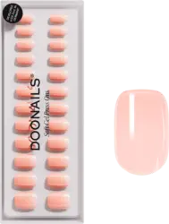 Doonails K&uuml;nstliche N&auml;gel Press Ons Extra Short Square Latte