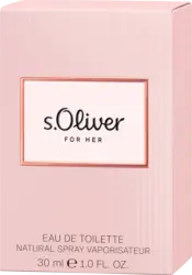 s.Oliver Eau de Toilette for her