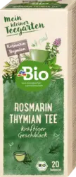 dmBio Kr&auml;utertee Rosmarin Thymian