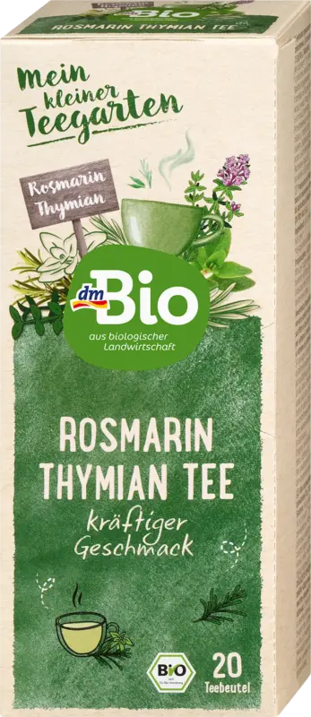 dmBio Kr&auml;utertee Rosmarin Thymian