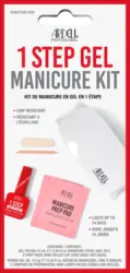 ARDELL UV Manik&uuml;re 1 Step Gel StarterKit Venetian Red