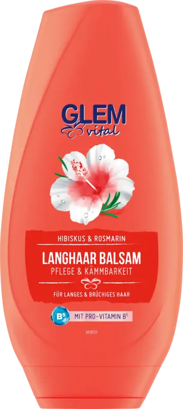 Schwarzkopf GLEM vital Conditioner Langhaar Balsam Hibiskus & Rosmarin