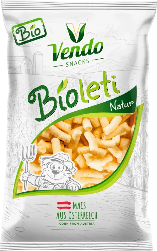 Vendo SNACKS Knabbergeb&auml;ck Bioleti Natur