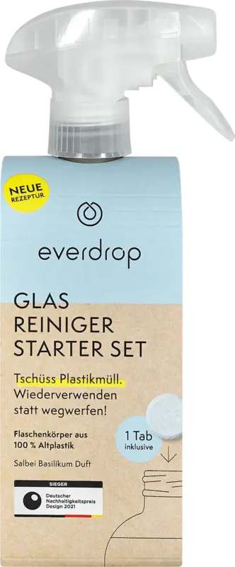 everdrop Glasreiniger Starter Set