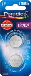 Paradies Batterie Knopfzelle CR 2025