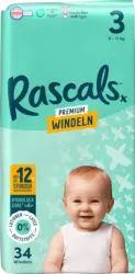 Rascals Windeln Premium Gr. 3 (6-11 kg)