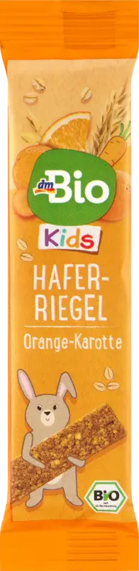 dmBio Fruchtriegel Hafer Orange-Karotte ab 3 Jahren