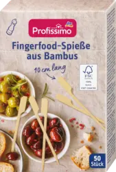 Profissimo Spie&szlig;e aus Bambus Fingerfood