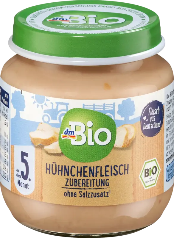 dmBio H&uuml;hnchenfleisch Zubereitung ab dem 5. Monat